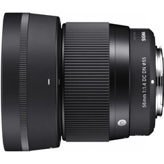 Sigma 56mm f/1.4 DC DN Contemporary objektiiv Canon EF-M hind ja info | SIGMA Fotoaparaadid, lisatarvikud | kaup24.ee