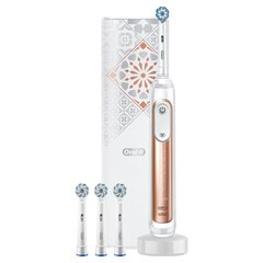 Oral-B Genius X 20000 Rose Gold Sensitive Luxe edition цена и информация | Электрические зубные щетки | kaup24.ee