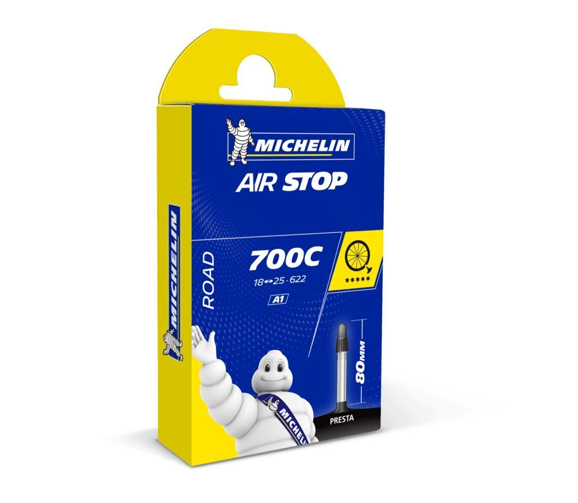 Sisekumm Michelin Air Stop 700 x 18-25 FV52mm hind ja info | Jalgratta sisekummid ja rehvid | kaup24.ee