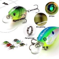 Vobler Banshee Crankbait Bass 60mm 10g VC01 Red Back, ujuv hind ja info | Landid, voblerid | kaup24.ee