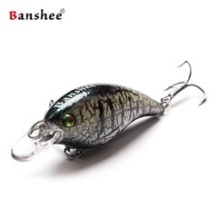 Воблер Banshee Crankbait Bass 60mm 10g VC01 Titanium Creature, плавучий цена и информация | Воблеры, приманки, блесны | kaup24.ee