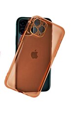 Чехол iPhone 11 Pro Max, Оранжевый, Clear case цена и информация | Чехлы для телефонов | kaup24.ee