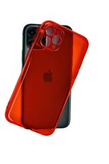 Чехол iPhone 11 Pro Max, Красный, Clear case цена и информация | Чехлы для телефонов | kaup24.ee