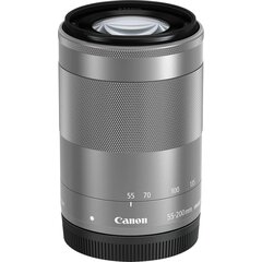 Canon EF-M 55-200mm f/4.5-6.3 IS STM, Silver hind ja info | Objektiivid | kaup24.ee