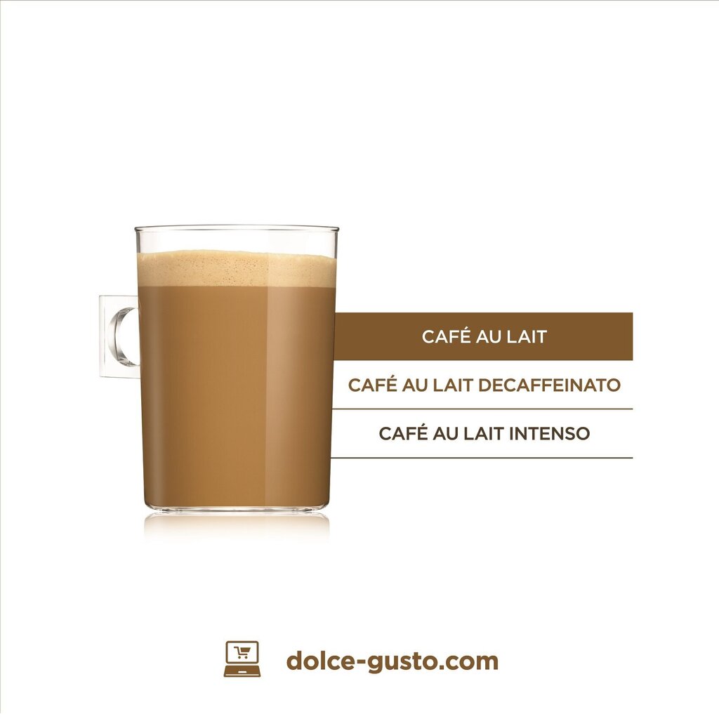Kohvikapslid Nescafe Dolce Gusto Cafe Au Lait,16 tk цена и информация | Kohv, kakao | kaup24.ee