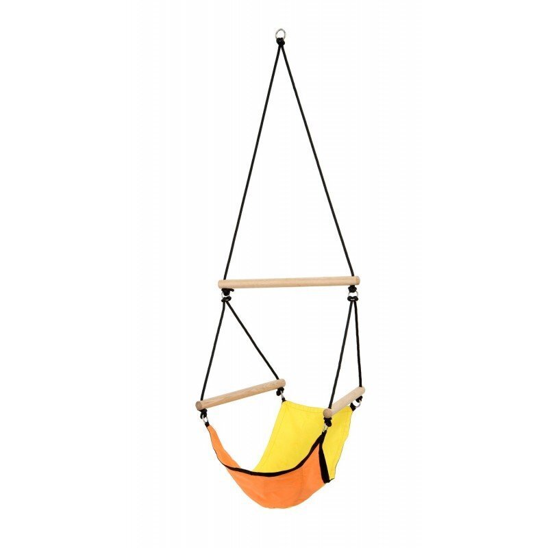 Rippkiige Amazonas KID'S SWINGER Yellow, oranž цена и информация | Võrkkiiged | kaup24.ee