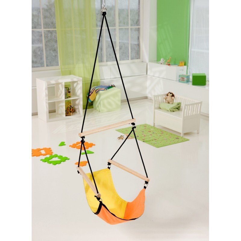 Rippkiige Amazonas KID'S SWINGER Yellow, oranž hind ja info | Võrkkiiged | kaup24.ee