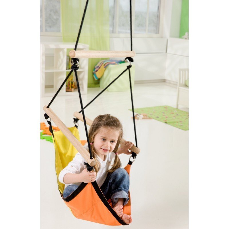 Rippkiige Amazonas KID'S SWINGER Yellow, oranž hind ja info | Võrkkiiged | kaup24.ee