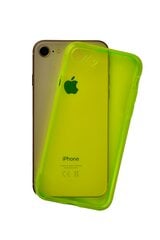 Чехол iPhone 7/8/SE2020, Зелёный, Clear case цена и информация | Чехлы для телефонов | kaup24.ee