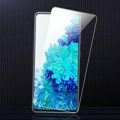 Ekraani kaitseklaas telefonile Samsung Galaxy A51/S20FE Full Glue, 2.5D, 0.33 mm hind ja info | Ekraani kaitsekiled | kaup24.ee