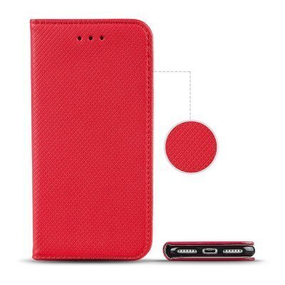 Raamatulaadne telefoniümbris Hallo Smart Magnet Book Case Samsung Galaxy A30, punane hind ja info | Telefoni kaaned, ümbrised | kaup24.ee