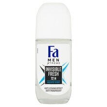 Rulldeodorant Fa Men Invisible Fresh, 50 ml цена и информация | Deodorandid | kaup24.ee