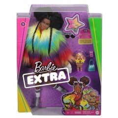 Nukk Barbie Extra mitmevärvilise karusnahaga цена и информация | Игрушки для девочек | kaup24.ee