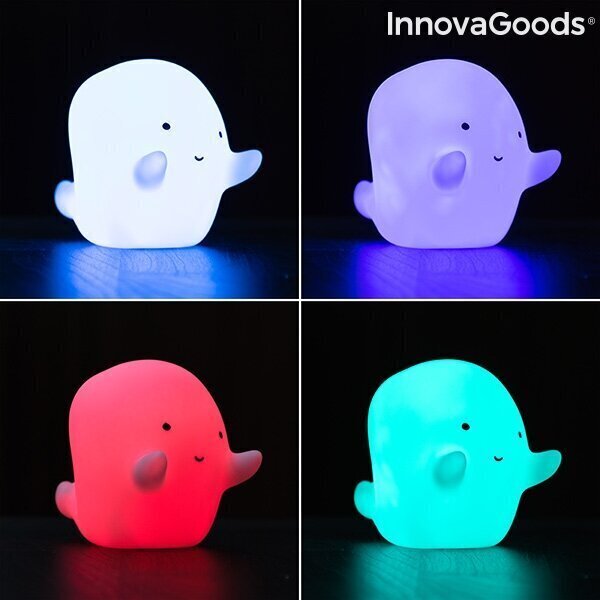 Mitmevärviline LED lamp Kummitus Glowy InnovaGoods hind ja info | Lastetoa valgustid | kaup24.ee
