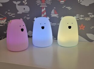 Ночник Медведь LED синий цена и информация | Детские светильники | kaup24.ee