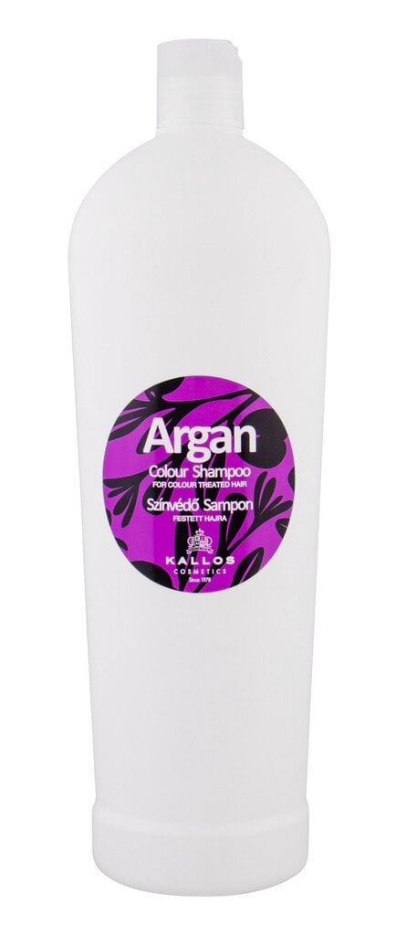 Kallos Cosmetics Argan šampoon 1000 ml цена и информация | Šampoonid | kaup24.ee