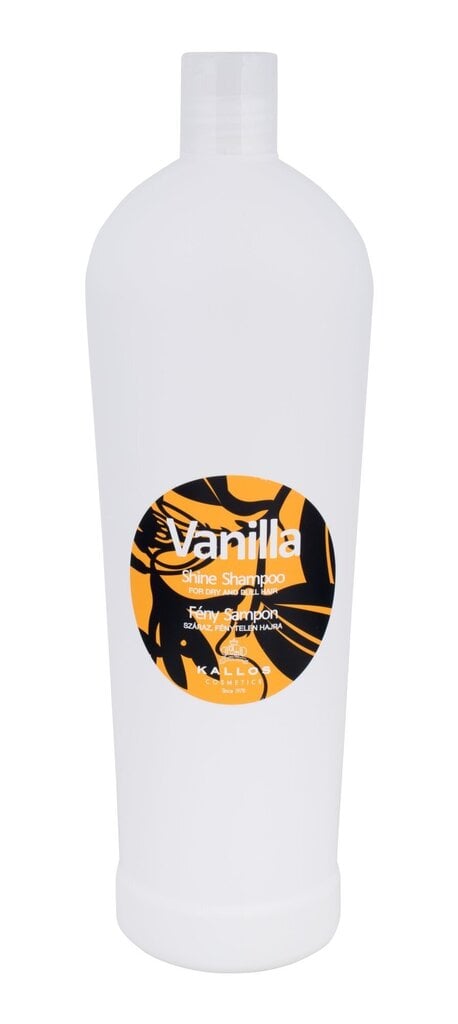 Kallos Cosmetics Vanilla šampoon 1000 ml hind ja info | Šampoonid | kaup24.ee