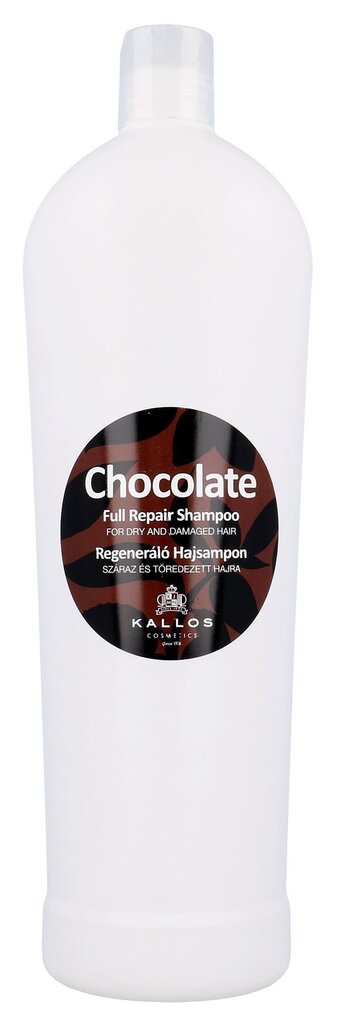 Kallos Chocolate Full Repair šampoon 1000 ml цена и информация | Šampoonid | kaup24.ee