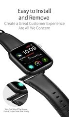 Dux Ducis Кожанный Ремешок для часов Apple Watch 38 / 40 mm Черный цена и информация | Аксессуары для смарт-часов и браслетов | kaup24.ee