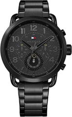 Tommy Hilfiger мужские часы briggs 1791423, черные цена и информация | Мужские часы | kaup24.ee