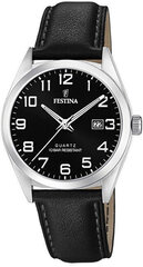 Мужские часы Festina классический ремешок 20446/3, черный цена и информация | Мужские часы | kaup24.ee