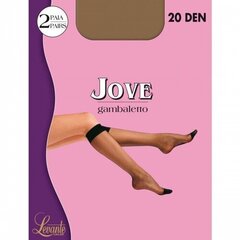 Põlvikud Levante Jove 20 Den, Naturel, 2 paari цена и информация | Женские носки | kaup24.ee