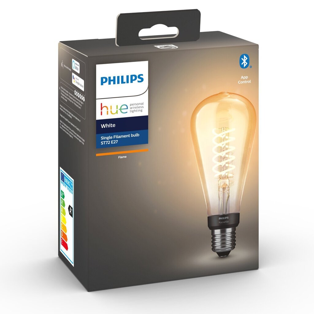 Valgusallikas Philips Hue W 7W Fil ST72 EUR E27 цена и информация | Lambipirnid, lambid | kaup24.ee