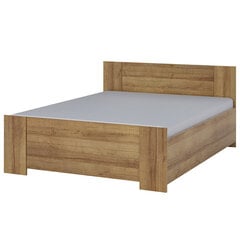Кровать Selsey Rinker 160x200см, коричневая цена и информация | Кровати | kaup24.ee