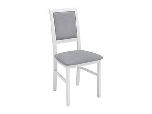 Набор их 2-х стульев BRW Robi, серый/белый цена и информация | Стулья для кухни и столовой | kaup24.ee