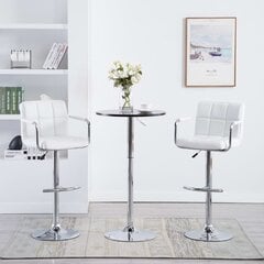 Baaritoolid, 2tk, valged hind ja info | Söögilaua toolid, köögitoolid | kaup24.ee