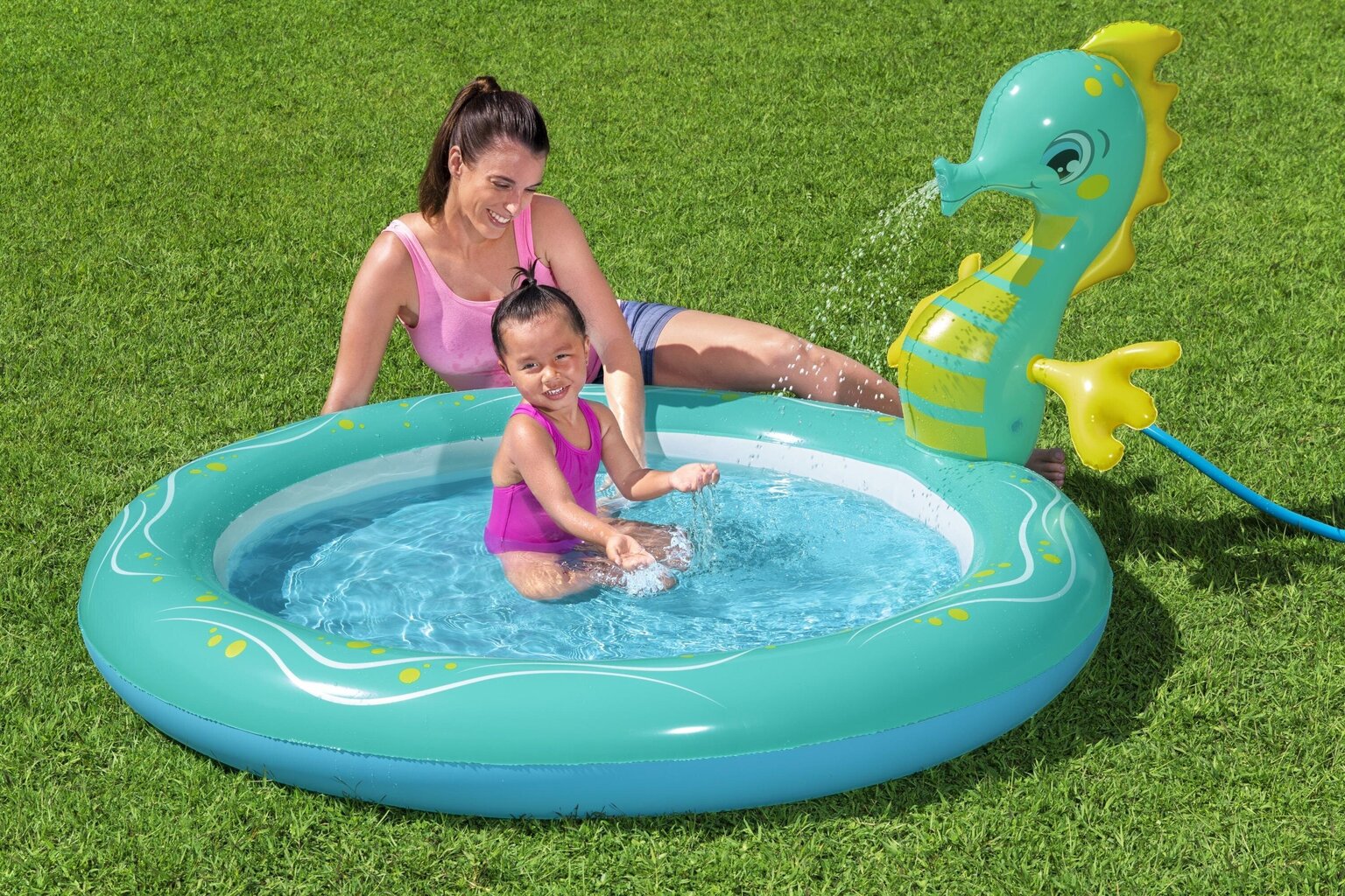 Täispuhutav bassein lastele Bestway Seahorse Sprinkler, 188x160x86 cm hind ja info | Basseinid | kaup24.ee