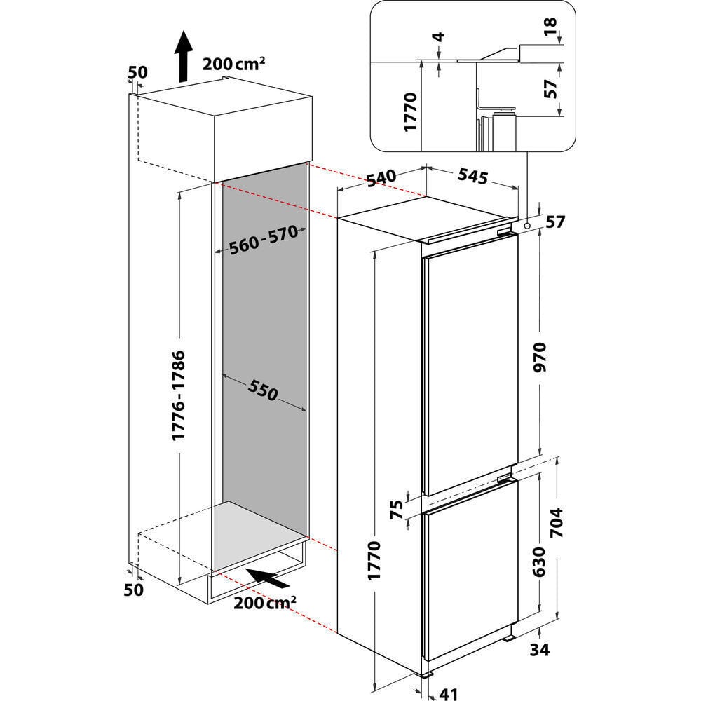 Whirlpool ART 6711 SF2 цена и информация | Külmkapid | kaup24.ee