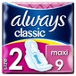 Hügieenisidemed Always Maxi, 9 tk hind ja info | Tampoonid, hügieenisidemed, menstruaalanumad | kaup24.ee