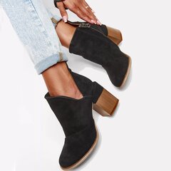 Naiste saapad, mustad hind ja info | Ideal Shoes Jalanõud, riided ja aksessuaarid | kaup24.ee