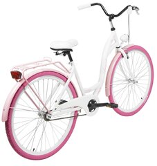 Linnaratas AZIMUT City Lux 28" 2021, valge/roosa цена и информация | Велосипеды | kaup24.ee