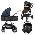 Universaalne vanker Lionelo Amber 3in1, Blue navy