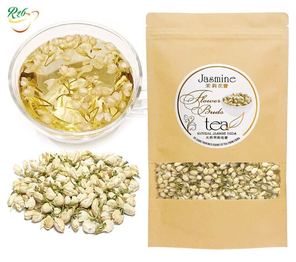 Jasmiini õienuppude tee, Jasmine Flower Buds, 100 g hind ja info | Tee | kaup24.ee