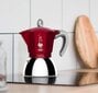 Kohvimasin Bialetti Moka Induction, punane, 6t hind ja info | Kohvikannud, teekannud | kaup24.ee