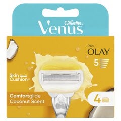 Бритвенные картриджи Venus&Olay 4 шт. цена и информация | Средства для бритья | kaup24.ee