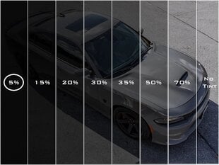 Тонировочная плёнка для авто 90%, ширина 75 см цена и информация | Пленки для тонирования стекол автомобилей на заказ | kaup24.ee