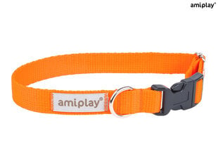 Amiplay регулируемый ошейник Samba, L, Orange цена и информация | Ошейники, подтяжки для собак | kaup24.ee