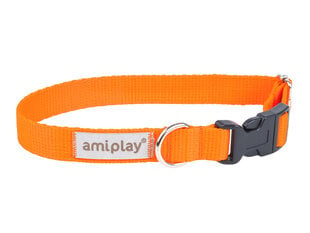 Amiplay reguleeritav kaelarihm Samba, L, Orange hind ja info | Kaelarihmad ja traksid koertele | kaup24.ee