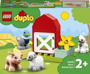 10949 LEGO® DUPLO Taluloomade hooldus hind ja info | Klotsid ja konstruktorid | kaup24.ee