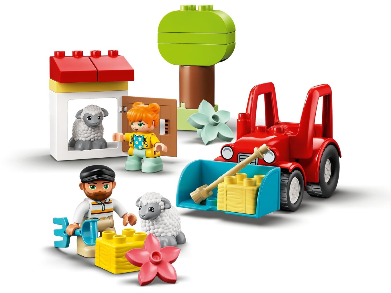 10950 LEGO® DUPLO Põllutraktor цена и информация | Klotsid ja konstruktorid | kaup24.ee