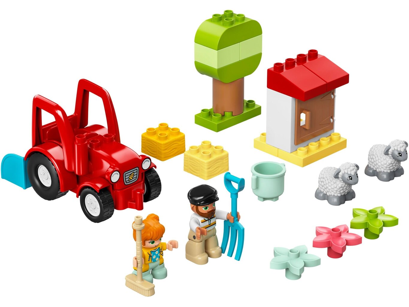 10950 LEGO® DUPLO Põllutraktor hind ja info | Klotsid ja konstruktorid | kaup24.ee