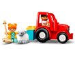 10950 LEGO® DUPLO Põllutraktor цена и информация | Klotsid ja konstruktorid | kaup24.ee