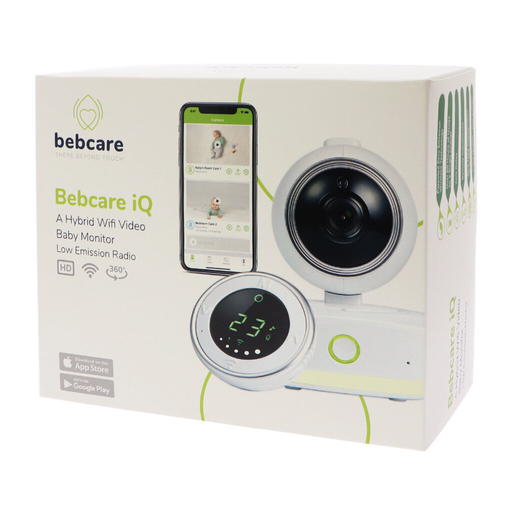 Bebcare iQ Hübriid Wifi Video beebimonitor hind ja info | Beebimonitorid | kaup24.ee