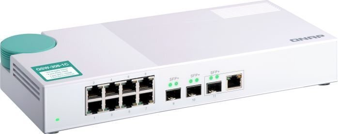 Qnap QSW-308-1C цена и информация | Lülitid (Switch) | kaup24.ee