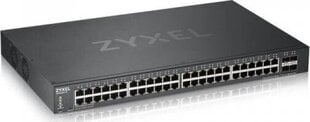 Zyxel XGS1930-52 Управляемый L3 Gigabit Ethernet (10/100/1000), черный цена и информация | Коммутаторы (Switch) | kaup24.ee