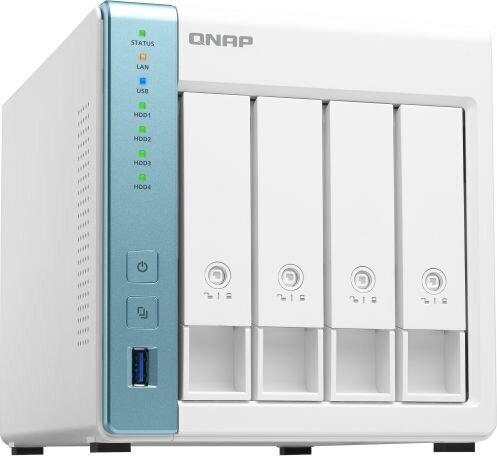 NAS STORAGE TOWER 4BAY/NO HDD TS-431K QNAP hind ja info | Serverid | kaup24.ee